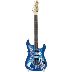 Woodrow Guitars NHL 10 Inch Mini Guitar Collectible Toronto Maple Leafs