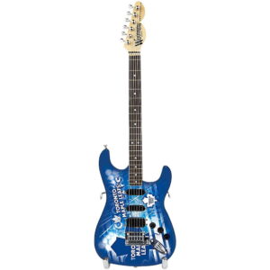 Woodrow Guitars NHL 10 Inch Mini Guitar Collectible Toronto Maple Leafs