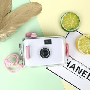 WRKEKC Camera Retro 35MM Disposable Film Camera Manual Fool Optical Camera Children's Gifts D