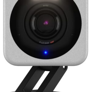 WYZE Cam v4, 2.5K HD WiFi Smart Home Security Camera, Indoor/Outdoor, Pet/Baby Monitor, Motion Activated Spotlight/Siren, Color Night Vision, 2-Way Audio, Works with Alexa &...