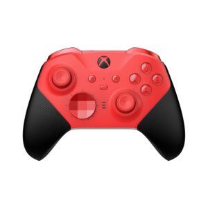 Xbox Elite Wireless Gaming Controller Series 2 Core – Red – Xbox Series X|S, Xbox One, Windows PC, Android, and iOS