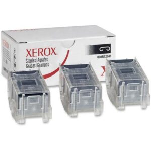 XEROX SUPPLIES 008R12941 Stacker Staples Pack, 3 Cartridges x 5,000 Staples Each For Phaser 7760