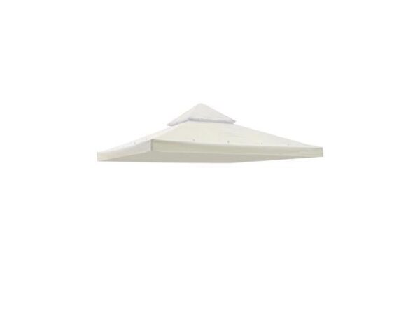 Yescom 10x10Ft UV30+ Gazebo Replacement Top for 2 Tier Outdoor Canopy Cover Patio Backyard Party Deck Ivory Yescom 10x10Ft UV30+ Gazebo Replacement Top for 2 Tier Outdoor Canopy Cover Patio Backyard Party Deck Ivory