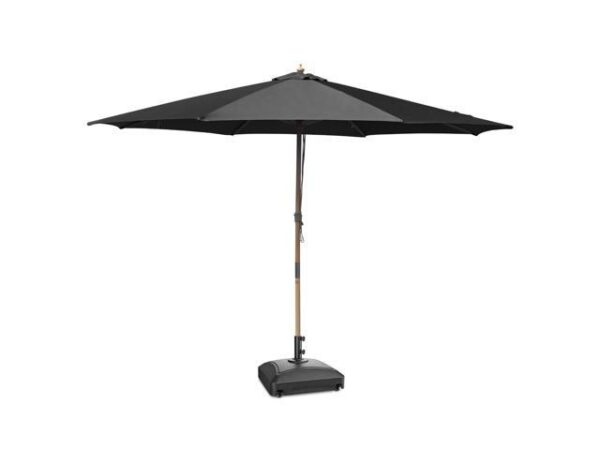 Yescom 13ft XL Heavy Duty Solid Wood Outdoor Patio Umbrella with Base Parasol Wheels Stand for Bistro Market Table Garden Deck Yard Poolside Black Yescom 13ft XL Heavy Duty Solid Wood Outdoor Patio Umbrella with Base Parasol Wheels Stand for Bistro Market Table Garden Deck Yard Poolside Black