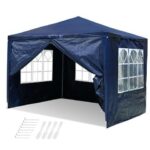 Yescom 2 Pack 28 Ft 97% UV Block Triangle Sun Shade Sail HDPE Canopy Outdoor Backyard