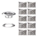 Yescom 3/8" Size 2 Grommet & Washers Kit Leather Bags Poster Banner Eyelets 10000 Pack