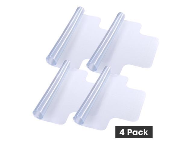 Yescom 4-Pack Office Chair Mat for Carpet 36" x 48" PVC Floor Mat with Lip for Rolling Chair Clear Computer Desk Chair Mat Home Studio Easy to Clean