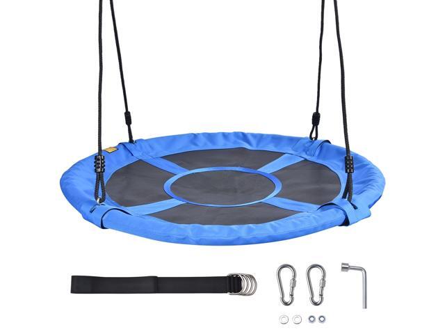 Yescom 40" Saucer Tree Swing with Adjustable Straps for Kids Outdoor Playground Yard