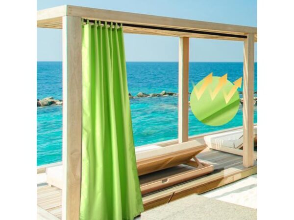 Yescom 54"x108" Outdoor Privacy Curtain Panel Tab Top UV30+ Patio Porch Pergola 2 Piece Yescom 54"x108" Outdoor Privacy Curtain Panel Tab Top UV30+ Patio Porch Pergola 2 Piece