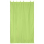 Yescom 54"x108" Outdoor Privacy Curtain Panel Tab Top UV30+ Patio Porch Pergola 1 Piece