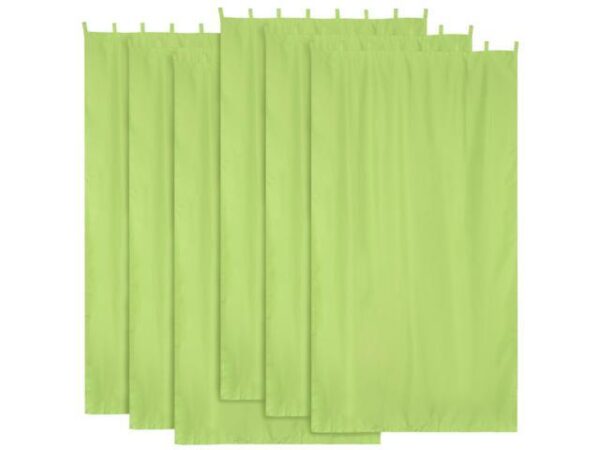 Yescom 54"x108" Outdoor Privacy Curtain Panel Tab Top UV30+ Porch Pergola Deck 6 Piece Yescom 54"x108" Outdoor Privacy Curtain Panel Tab Top UV30+ Porch Pergola Deck 6 Piece