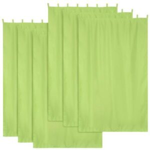Yescom 54"x96" Outdoor Curtain Tab Top Drape UV30+ Pergola Porch Pavilion 6 Pack