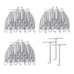 Yescom 5.5" Trampoline Springs Heavy Duty Replacement Springs Trampoline Accessories Trampoline Parts (Pack of 60)