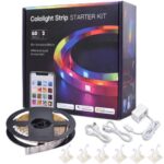 Yescom 6.6 Ft LED Strip Light Color Changing Voice Music Interact WIFI App Control Wall