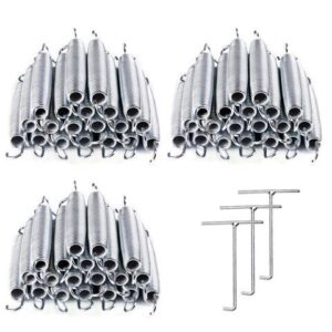 Yescom 7" Trampoline Springs Heavy Duty Replacement Springs Trampoline Accessories Trampoline Parts (Pack of 60)