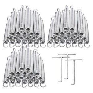 Yescom 8.25" Trampoline Springs Heavy Duty Replacement Springs Trampoline Accessories Trampoline Parts (Pack of 60)