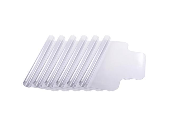 Yescom Floor Mat Protector Home Office Rolling Chair PVC for Hard Wood 48"x36" 6 Pack