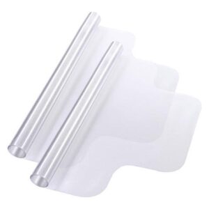 Yescom Floor Mat Protector Home Office Rolling Chair PVC for Hard Wood 48"x36" 2 Pack
