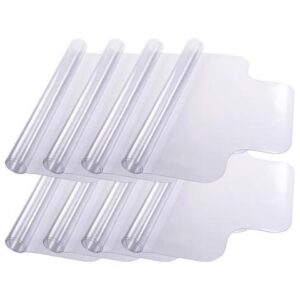 Yescom Floor Mat Protector Home Office Rolling Chair PVC for Hard Wood 48"x36" 8 Pack