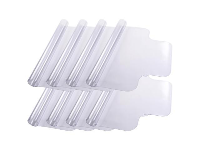 Yescom Floor Mat Protector Home Office Rolling Chair PVC for Hard Wood 48"x36" 8 Pack