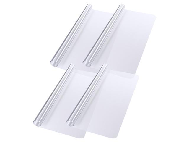 Yescom Rectangle PVC Floor Mat Protector for Hard Wood Office Desk Chair 60"x46" 4 Pack