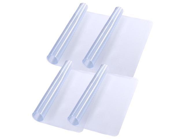 Yescom Rectangle PVC Floor Mats Protector Home Desk Chair for Hard Wood 48"x36" 8 Pack