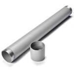 Yescom Sun Shade Sail Extension Pole 2Ft Powder Coated Steel Replacement Pole Stand Steel Yard Sliver