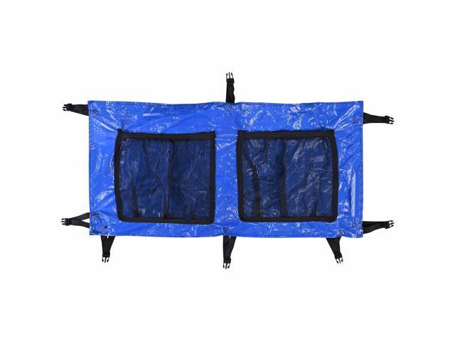 Yescom Trampoline Shoe Bag Bounce Accessory Mesh Pocket Adjustable Strap Outdoor Home