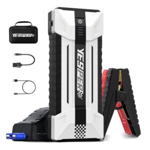 YESPER 4120A Car Battery Jump Starter 24000mAh Start All Gas and up to 10.0L Diesel Engine 12V Auto Battery Booster Jumper Pack