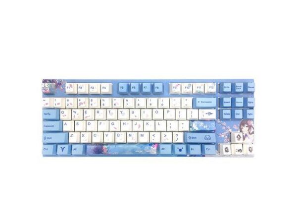 Yeston Sakura Cherry Red Shaft/Limited Edition yeston x Varmilo Co-branded VA87 Sakura Limited Edition Mechanical Keyboard Cherry Red switch PBT Yeston Sakura Cherry Red Shaft/Limited Edition yeston x Varmilo Co-branded VA87 Sakura Limited Edition Mechanical Keyboard Cherry Red switch PBT