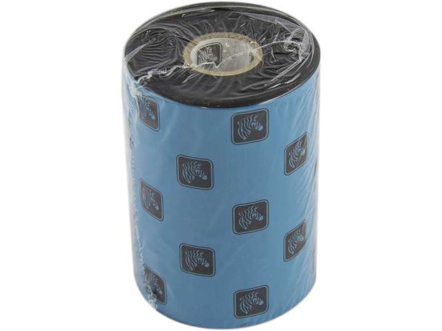 Zebra 03200BK11045 Wax/Resin Ribbon, 4.33" x 1476 ft., 3200 High Performance, 1.00" Core; 1 Roll