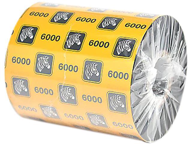Zebra Consumables, Wax Ribbon 4.33" x 1476 ft., 1.00" Core