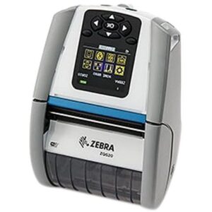 Zebra ZQ610 2" Mobile Direct Thermal Label Printer for Healthcare, 203 dpi, Color LCD, Dual 802.11AC/Bluetooth 4.x, Linered Platen, English Fonts,