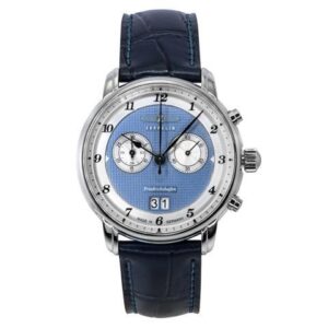 Zeppelin Friedrichshafen Chronograph Blue Dial Quartz Men's Watch 85843