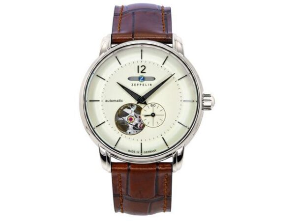 Zeppelin LZ-120 Bodensee Beige Dial Automatic Dress Men's Watch 81661 Zeppelin LZ-120 Bodensee Beige Dial Automatic Dress Men's Watch 81661