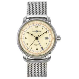 Zeppelin LZ 126 Beige Dial Automatic Casual Men's Watch 7668M5