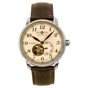 Zeppelin Series LZ127 Graf 7666-5 76665 Automatic Germany Made Men's Watch