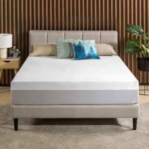 Zinus Cooling Airflow 10" Hybrid Mattress in a Box, Adult, King