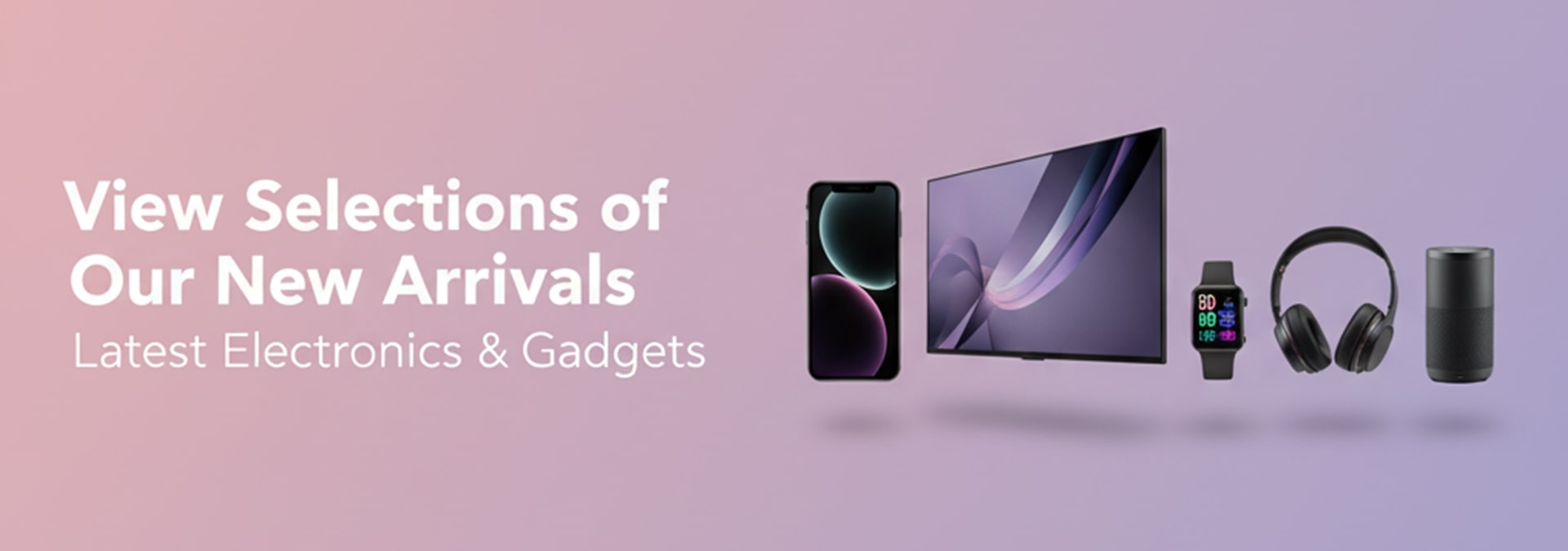 Latest electronics and gadgets showcased.