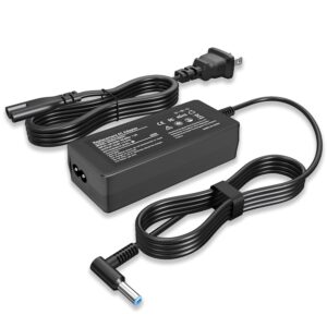 45W 19.5V 2.31A for HP Laptop Charger Compatible with HP Pavilion x360 11 13 15, Stream, Envy, ProBook, EliteBook, Spectre, Notebook Series AC Adapter Power Cord (4.5mm x 3.0mm...