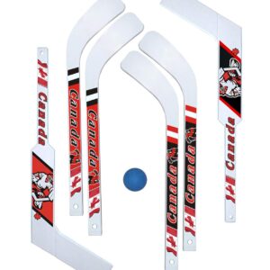 7 Piece Mini-Hockey Set (6 Mini-sticks with 1 Mini-ball)