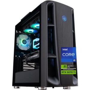 ABS Kaze II Aqua Gaming PC - Windows 11 - Intel Core i9-14900KF - GeForce RTX 5070 Ti 16GB - 32GB DDR5 6400 - 2TB M.2 NVMe SSD - KA14900KF5070TI