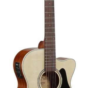 Alvarez RF26CE Folk Regent Series Guitar, Natural/Gloss