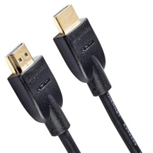 Amazon Basics High-Speed HDMI Cable (18 Gbps, 4K/60Hz) - 6 Feet, Black