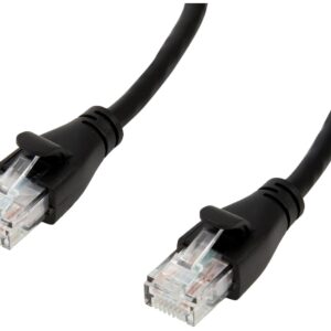 Amazon Basics RJ45 Cat-6 Ethernet Patch Internet Cable - 10-Pack, 25 Foot (7.6 Meters)