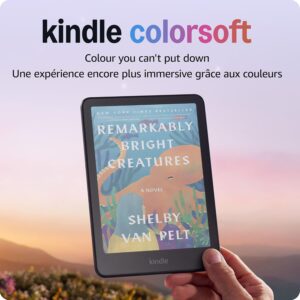 Amazon Kindle Colorsoft 16 GB (newest model) – With colour display and adjustable warm light – No ads – Black