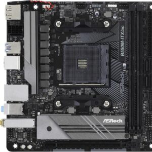 ASRock B550M-ITX/AC AM4 AMD B550 SATA 6Gb/s Mini ITX AMD Motherboard