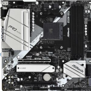 ASRock B550M PRO4 AM4 AMD B550 SATA 6Gb/s Micro ATX AMD Motherboard