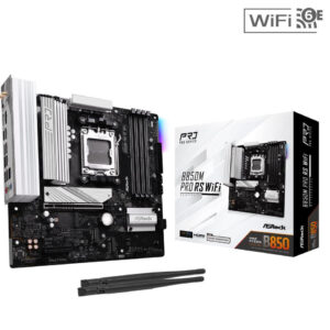 ASRock B850M PRO RS WIFI AM5 AMD B850 SATA 6Gb/s Micro ATX Motherboard