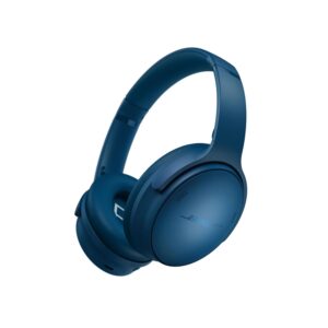 Bose QuietComfort Headphones - Wireless Bluetooth Headphones, Active Over Ear Noise Cancelling and Mic, USB-C Charging, Deep Bass, Up to 24 Hours of Playtime, Twilight Blue -...